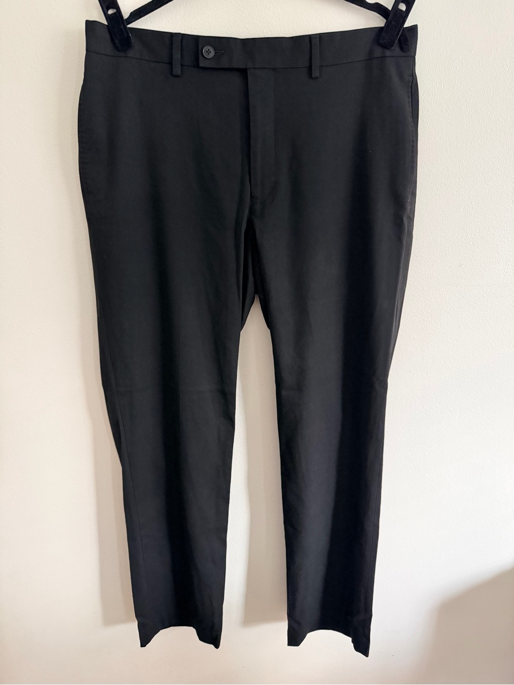 Calvin Klein Men's Black Dress Pants - Slim Tapered